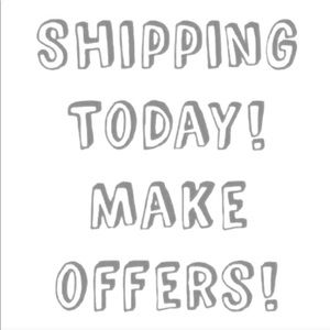 SHIPPING OUT TODAY!!